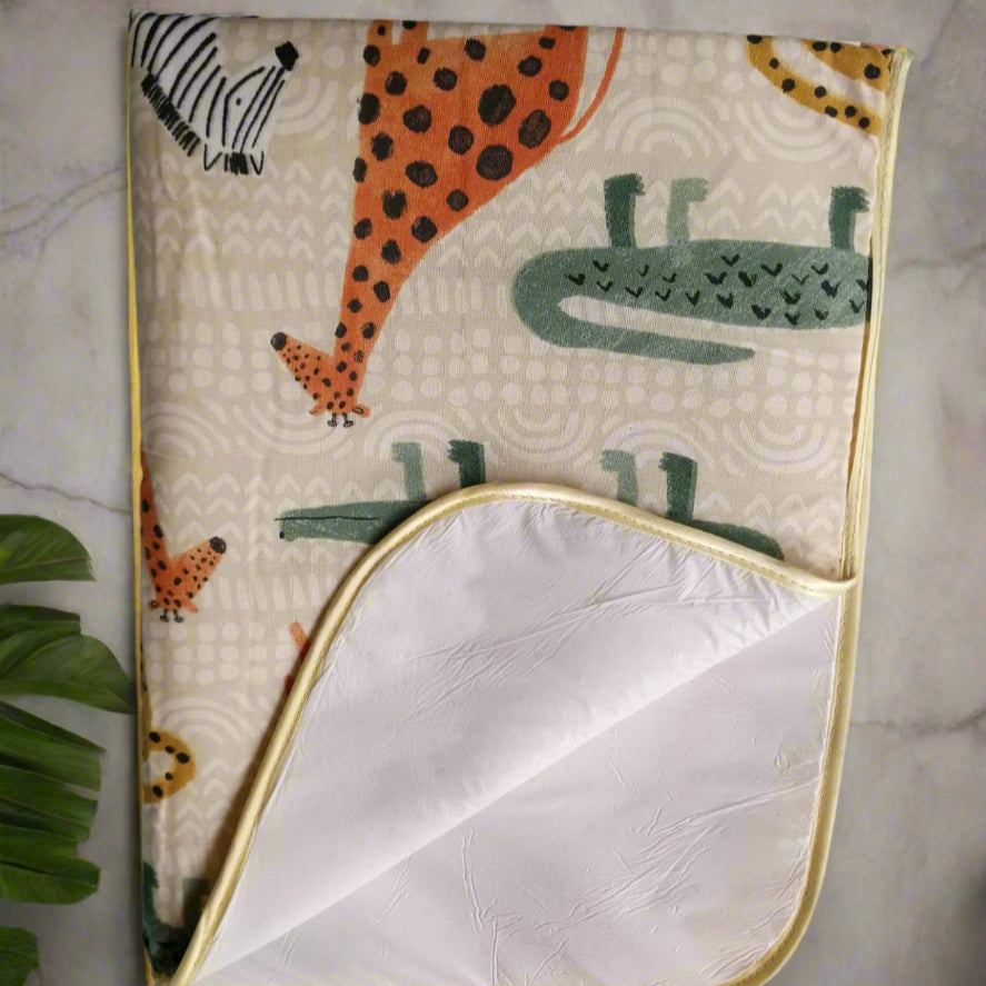 Waterproof Baby's Soft Padded Mat & Changing Sheet