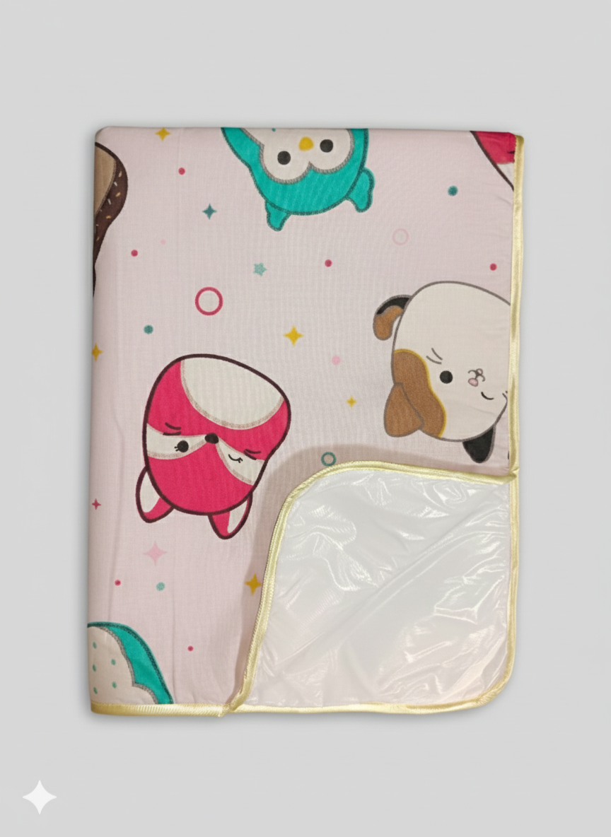 Waterproof Baby's Soft Padded Mat & Changing Sheet