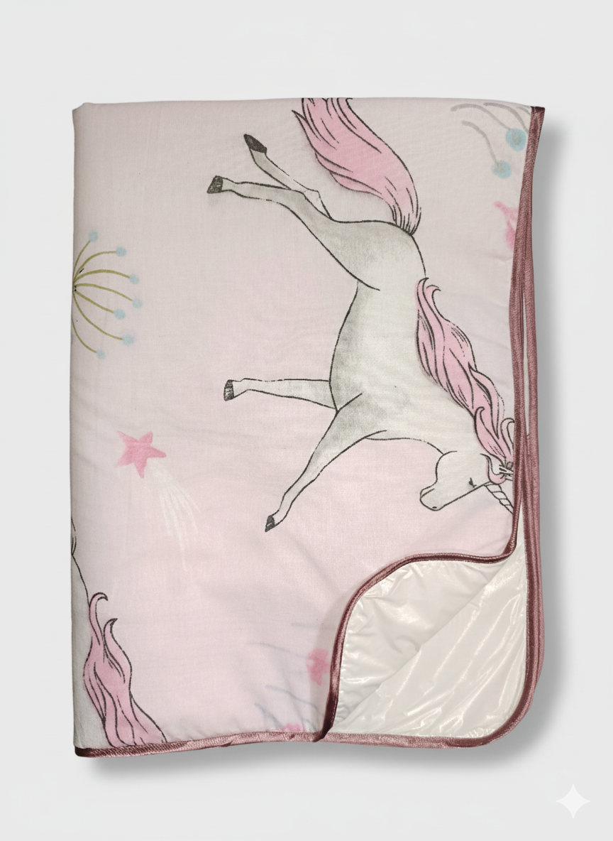 Waterproof Baby's Soft Padded Mat & Changing Sheet