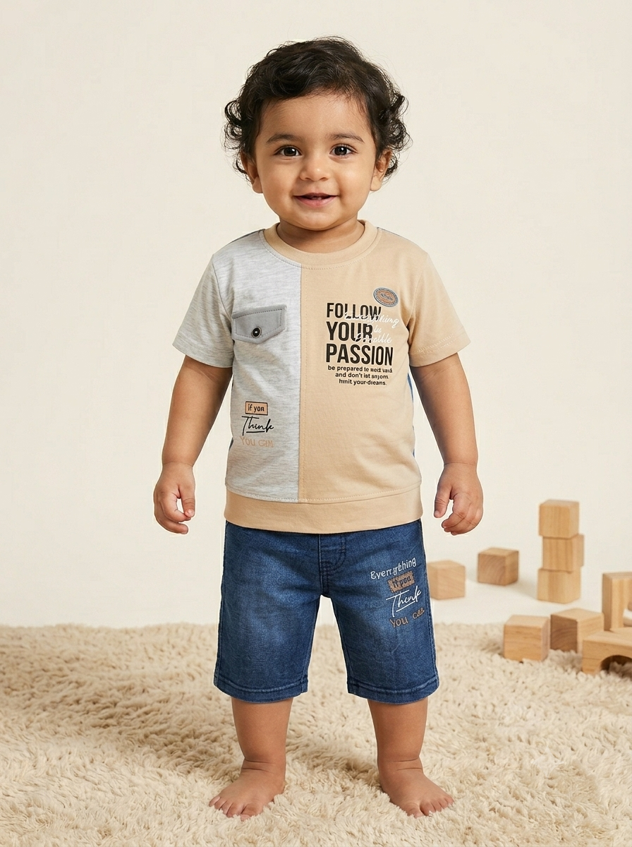 Baby Boy Follow Your Passion Summer Suit