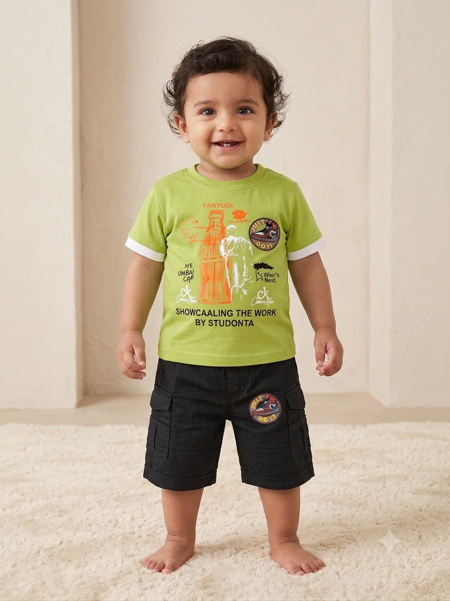 Baby Boy Showcalling Studonta Utility Suit