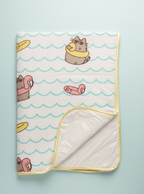 Waterproof Baby's Soft Padded Mat & Changing Sheet