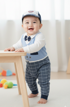 Little Gentleman - Romper With Cap
