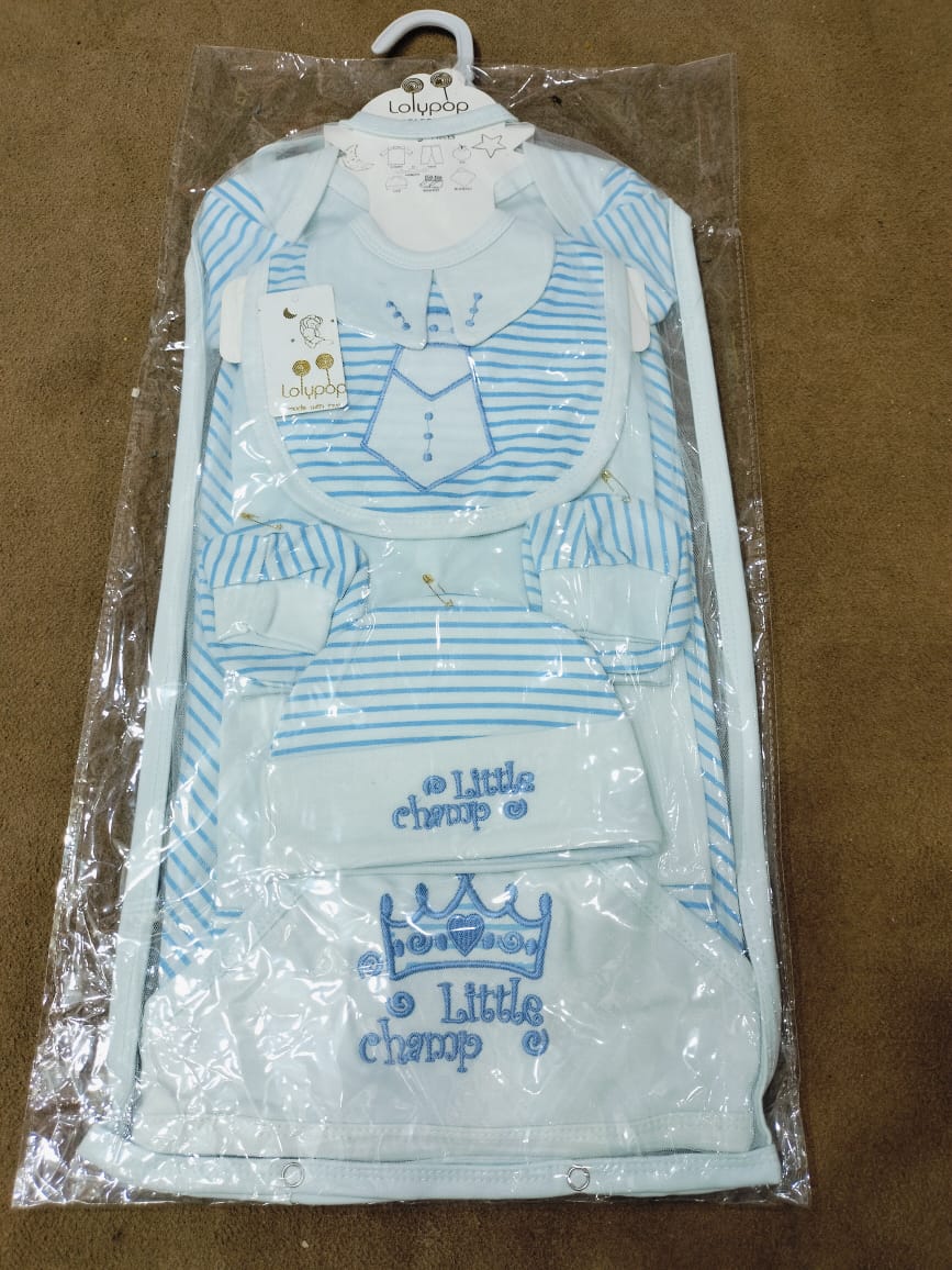 Newborn Baby Essential Clothes Set – Vibrant Starter Kit