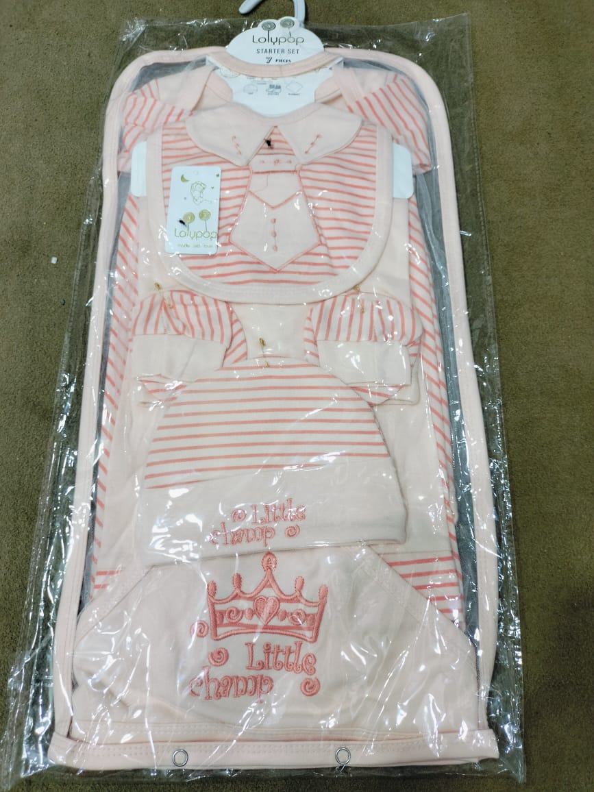 Newborn Baby Essential Clothes Set – Vibrant Starter Kit