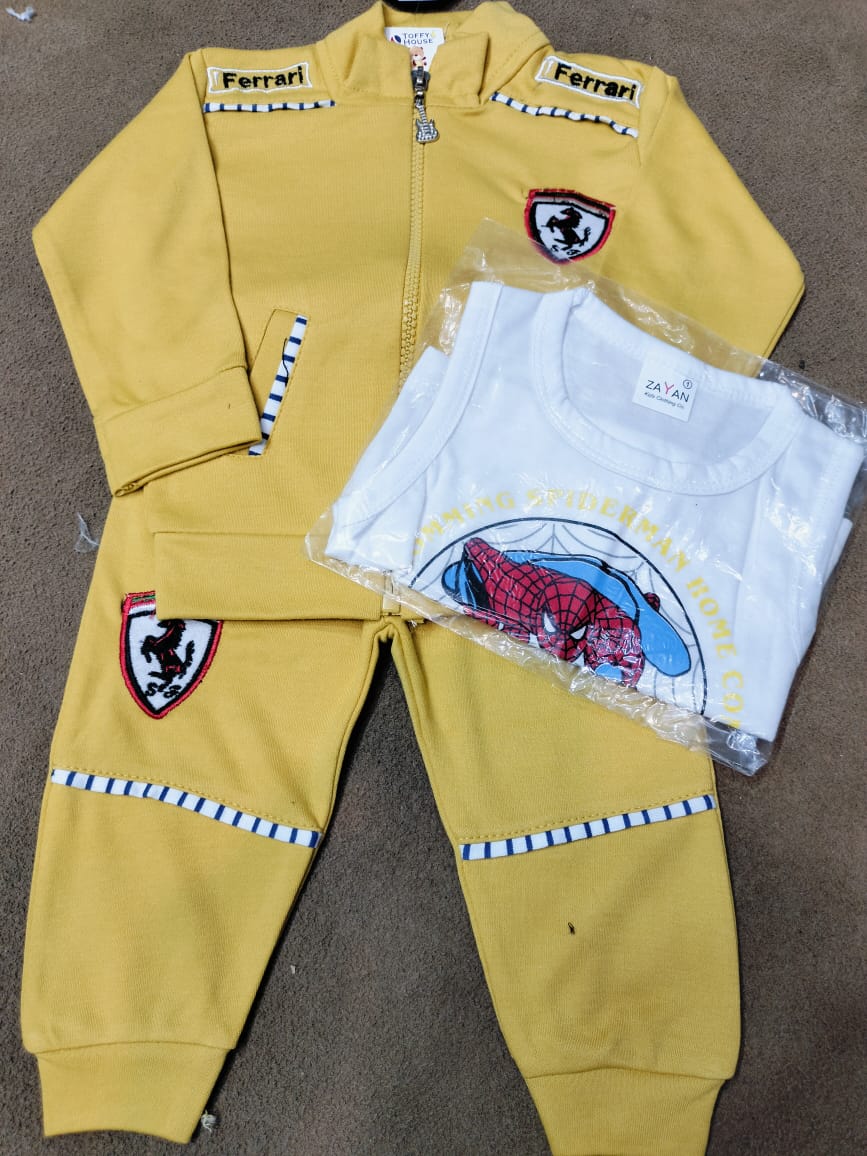 Racing Enthusiast 3-Piece Suit for Kids