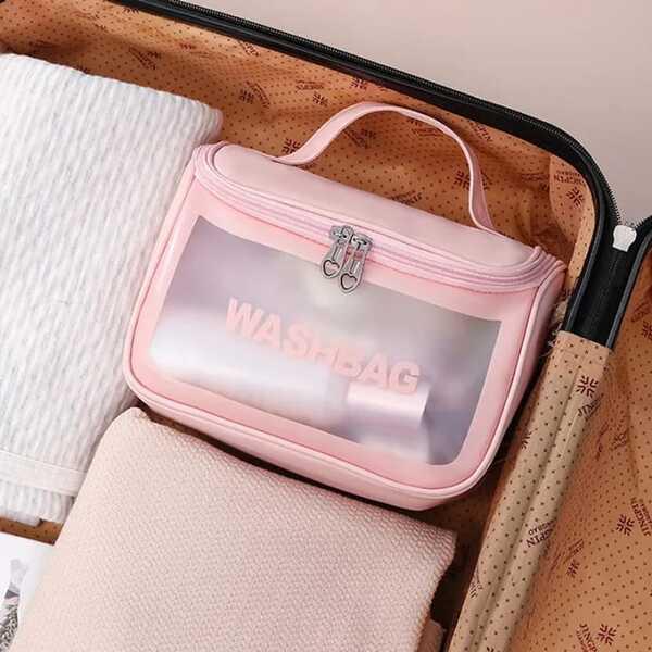 Cosmetics Transparent Waterproof Bag