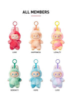 Multicolor Labubu Doll Plush Toy for Kids - 1 Pc