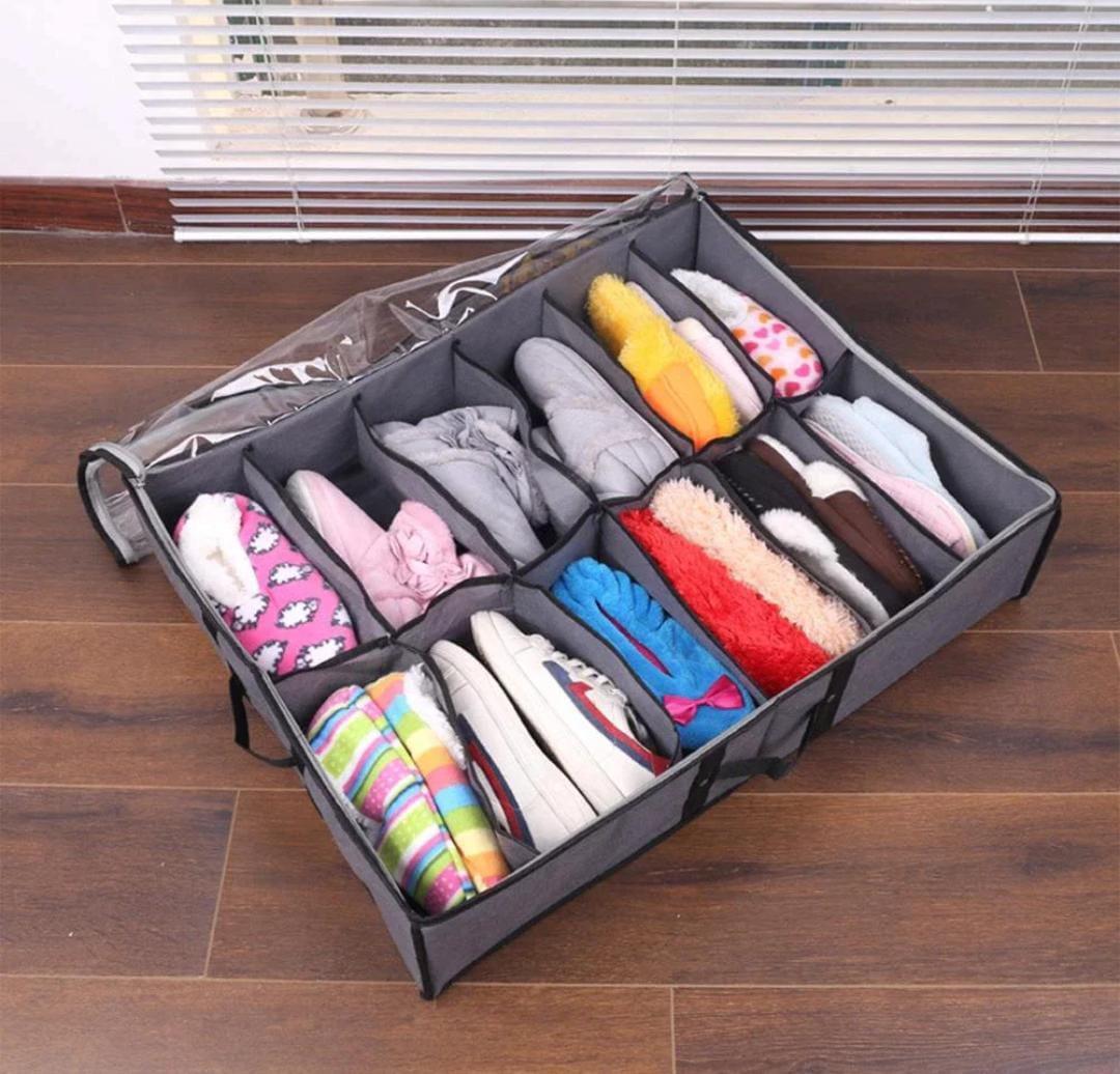 Easy-To-Use Features For Convenience Shoe Organizer