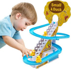 Plastic Musical Duck Stairs Toy