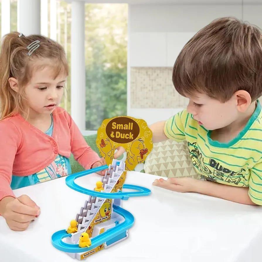 Plastic Musical Duck Stairs Toy