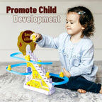 Plastic Musical Duck Stairs Toy