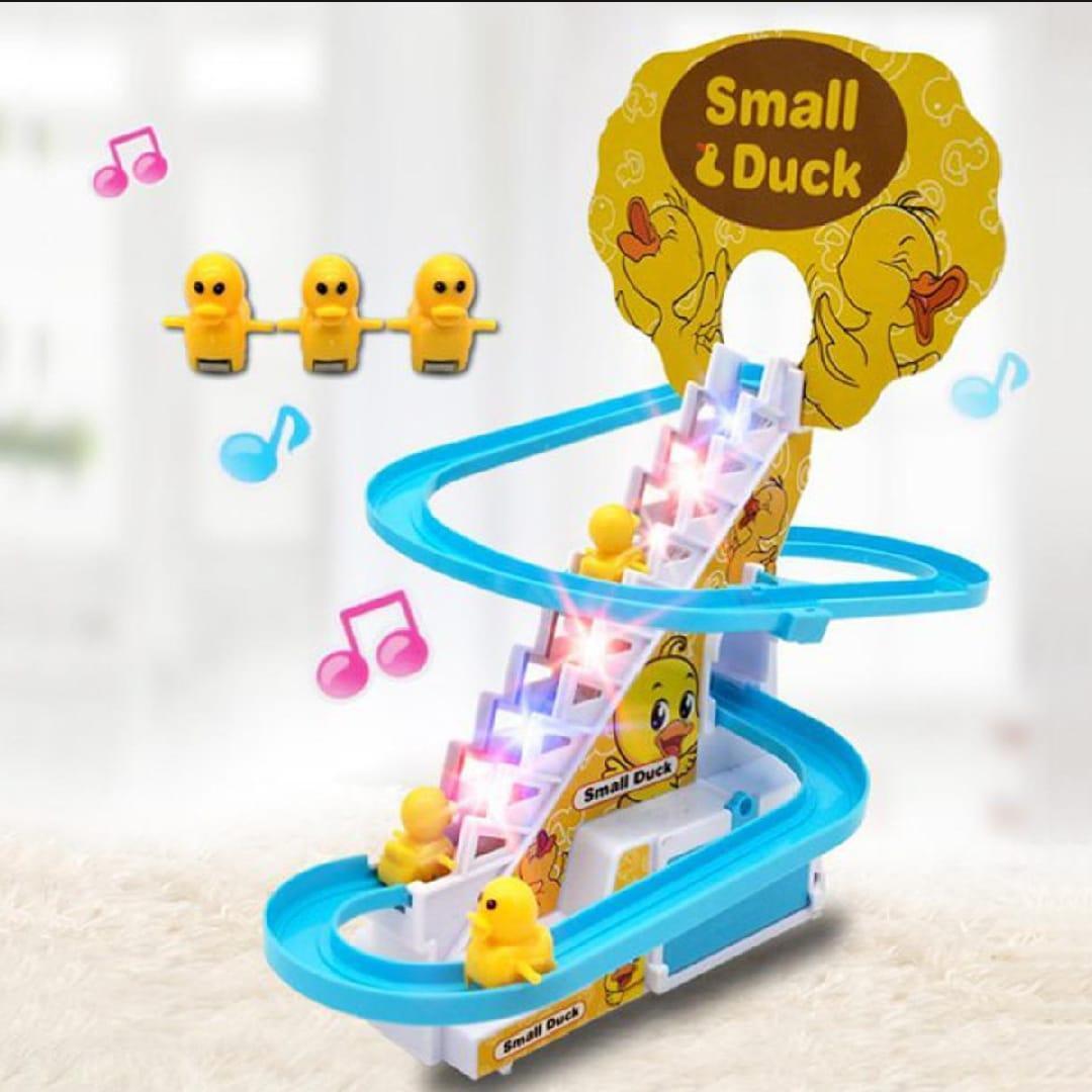 Plastic Musical Duck Stairs Toy