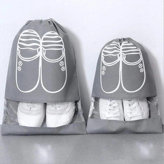 Travel Shoes Storage Bags, Pack Of 5