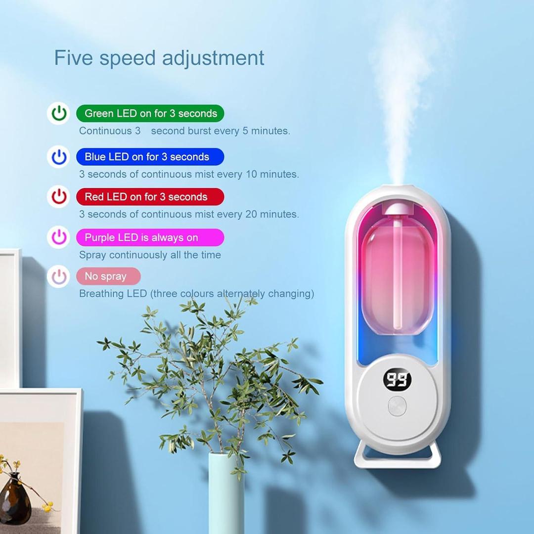 Air Humidifier for Baby Room - Adjustable Speed and Light