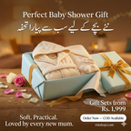 Ultimate Baby Shower Gift Box - 4 Premium Baby Essentials